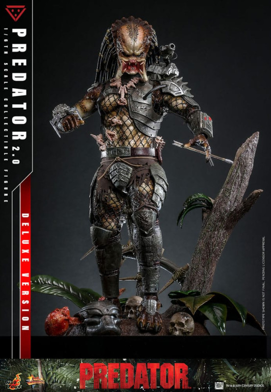 Predator Movie Masterpiece Action Figure 1/6 Predator (2.0) Deluxe Version 34 cm 5