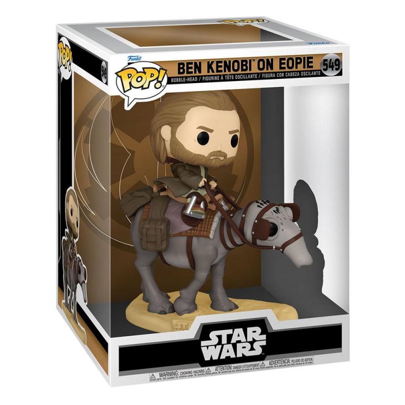 Star Wars Obi-Wan Kenobi: Ben Kenobi on Eopie 9 cm POP! Deluxe Vinyl Figure - Funko