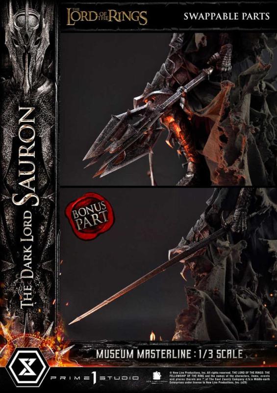 Lord of the Rings Museum Masterline Series Statue 1/3 The Dark Lord Sauron Bonus Version 117 cm 2