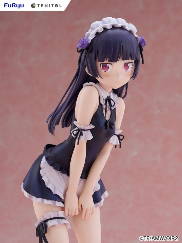 Ore no Imouto ga Konna ni Kawaii Wake ga Nai. Tenitol Tall PVC Statue Kuroneko swimsuits maid Ver. 2 4