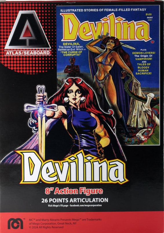 Atlas Comics Action Figure Devilina 20 cm 2