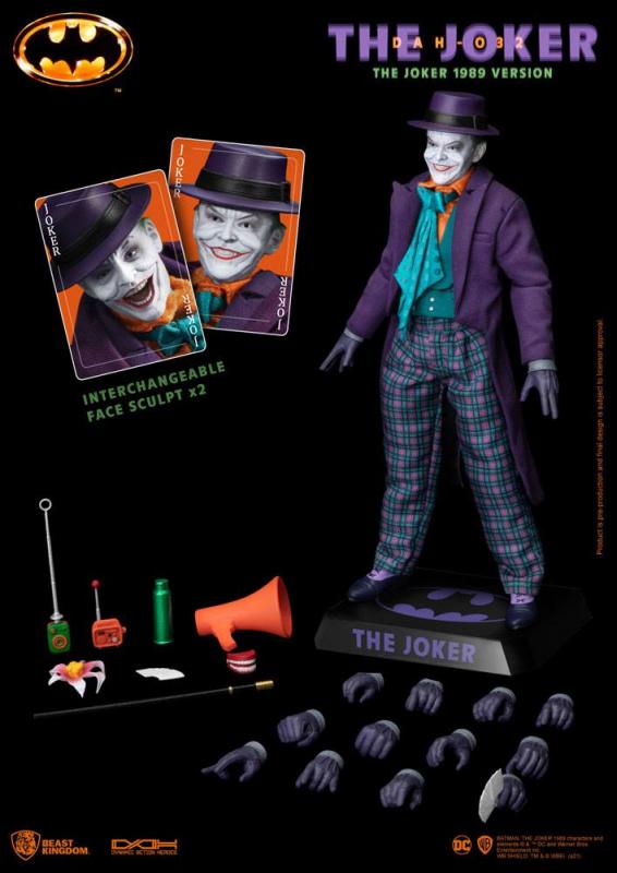 Batman 1989: The Joker 1/9 Dynamic 8ction Heroes Action Figure - Beast Kingdom Toys