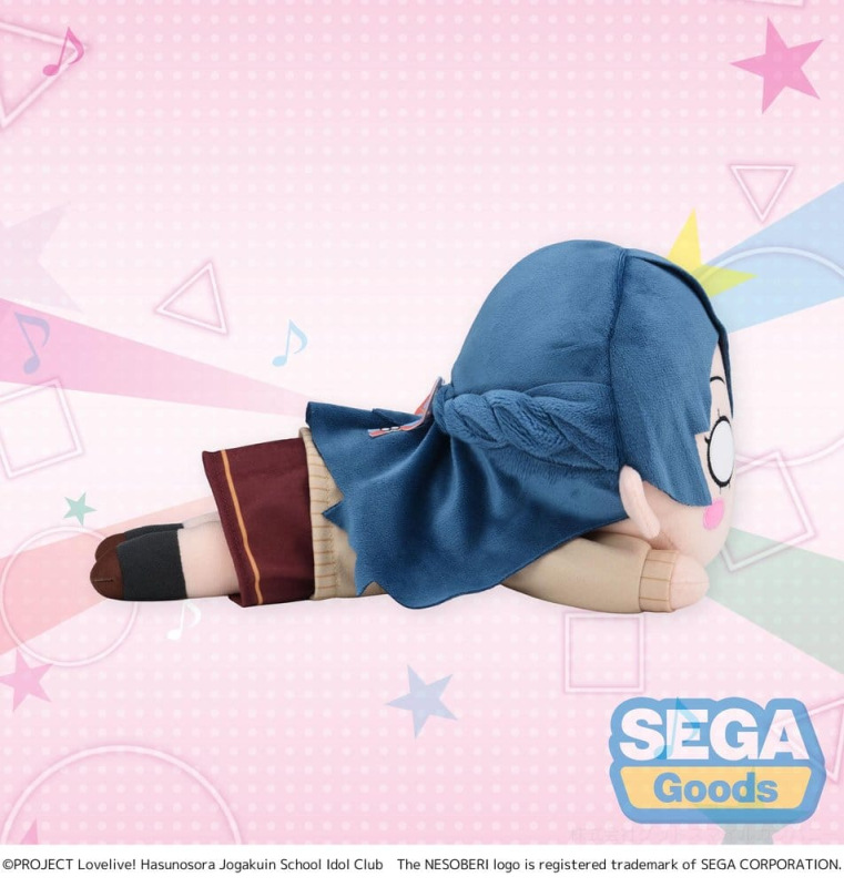 Love Live! Nesoberi (Lay-Down) Plush Figure Murano Sayaka - Winter Uniform (M) 16 cm 2