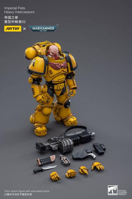 Warhammer 40k: Imperial Fists Heavy Intercessors 02 1/18 Action Figure - Joy Toy (CN)