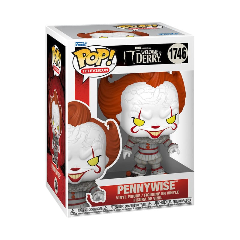 It-Welcome to Derry POP! Plus Vinyl Figure Pennywise the Dancing Clown 9 cm 1
