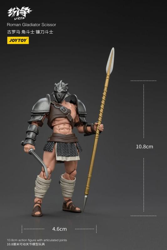 Strife Action Figure 1/18 Roman Gladiator Scissor 11 cm