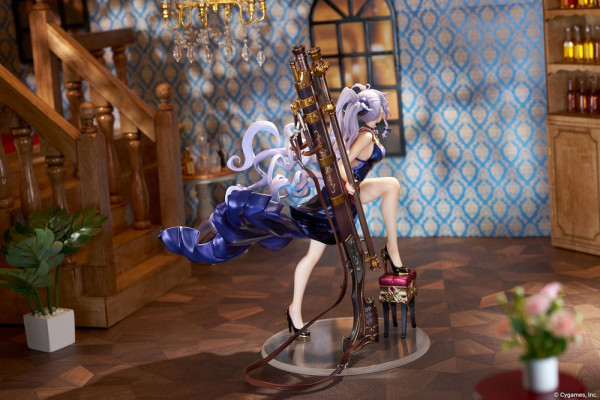 Grandblue Fantasy PVC Statue 1/7 Silva Gentian Blue Ver. 28 cm 4