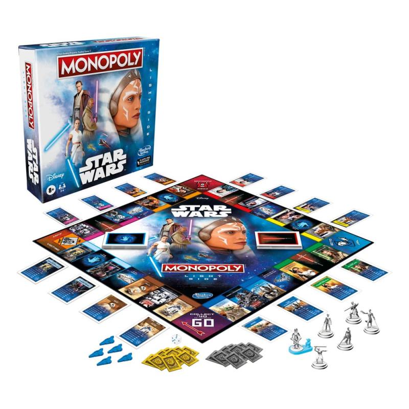 Star Wars Board Game Monopoly Light Side Edition *German Version*