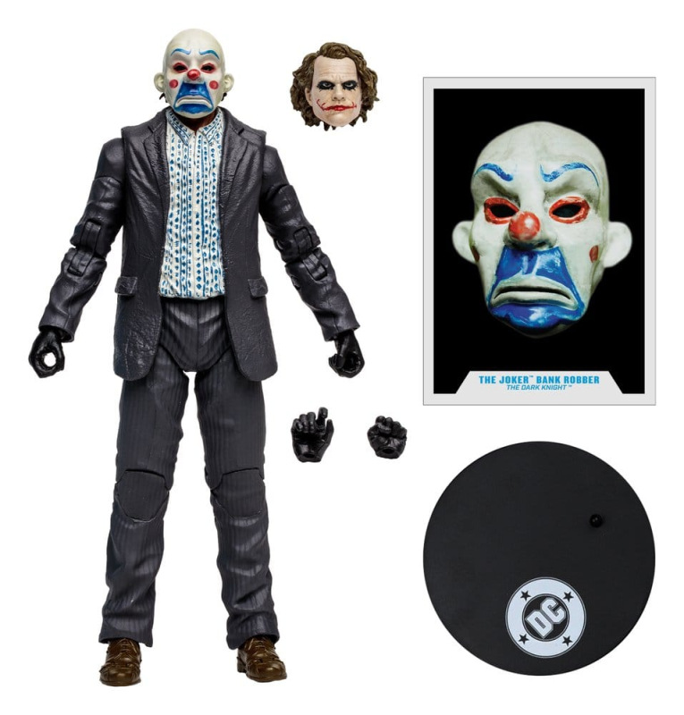 DC Multiverse McFarlane Vault Collection Action Figure The Joker (Bank Robber) (The Dark Knight) 18 1