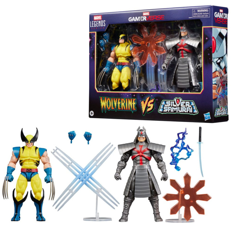 Marvel Legends Gamerverse Action Figure 2-Pack Wolverine vs. Silver Samurai 15 cm 12