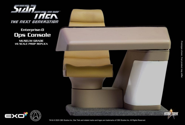 Star Trek: The Next Generation Replica 1/6 Enterprise-D Bridge Consoles Set 11
