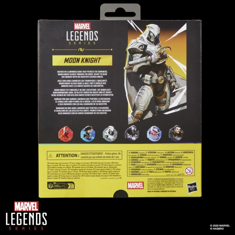 Marvel Rivals Marvel Legends Action Figure Moon Knight 15 cm 7