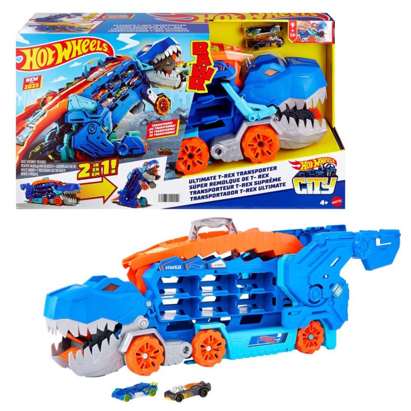 Hot Wheels City Ultimate T-Rex Transporter