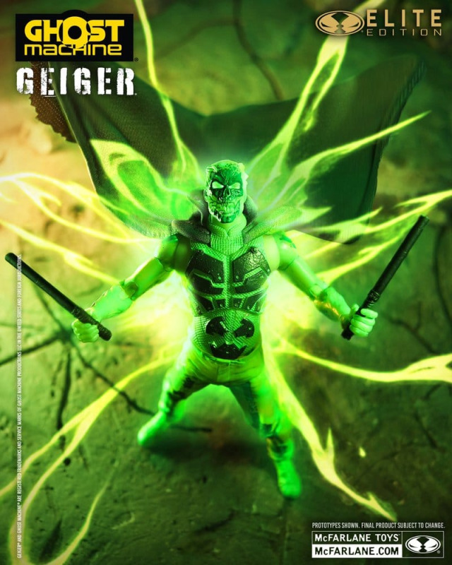 Ghost Machine McFarlane Elite Edition Deluxe Action Figure Geiger 18 cm 1