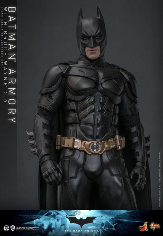 The Dark Knight Movie Masterpiece Action Figures & Diorama 1/6 Batman Armory with Bruce Wayne (2.0) 13