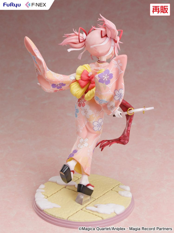 Puella Magi Madoka Magica Side Story Magia Record PVC Statue 1/7 Madoka Kaname Kimono Ver. 22 cm 4