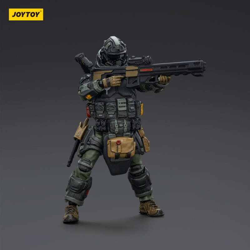 Steel Ride Corps Dark Source Action Figur Assaulter Volok 7 cm 3