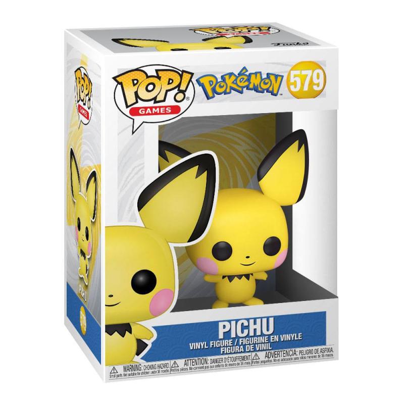 Pokemon: Pichu (EMEA) 9 cm POP! Games Vinyl Figure - Funko