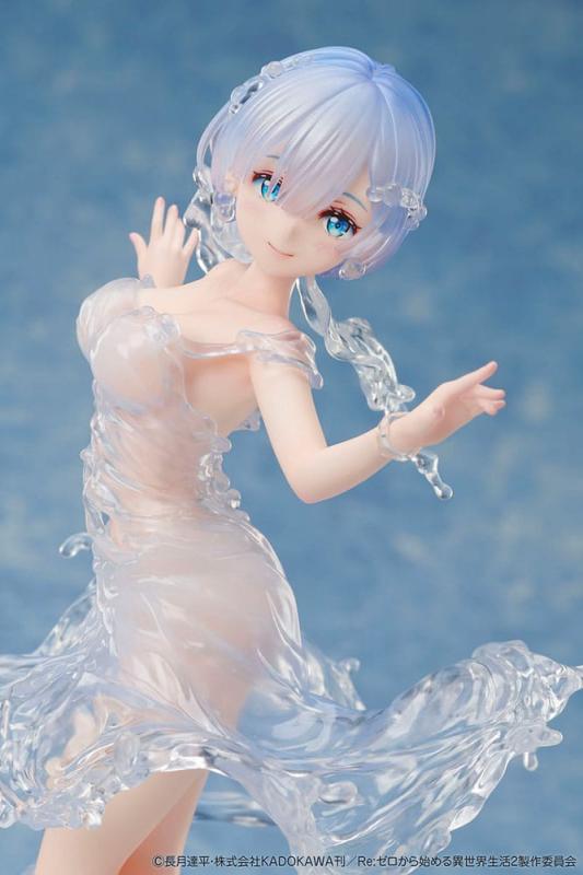 Re:Zero Starting Life in Another World PVC Statue 1/7 Rem Aqua Dress 23 cm