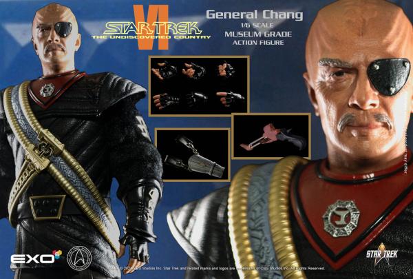 Star Trek VI: The Undiscovered Country Action Figure 1/6 General Chang 30 cm 5