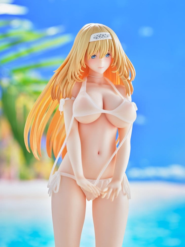 Original Model Statue 1/5 Tomoe Sakura Swimsuit Blonde Hair Wholesome Ver. Illustration by Toshi Tsu 6