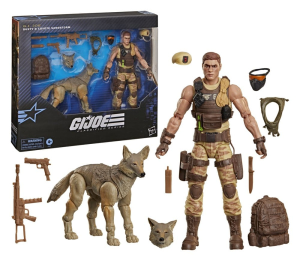 G.I. Joe Classified Series Action Figure #217 Dusty & Coyote Sandstorm 15 cm 2
