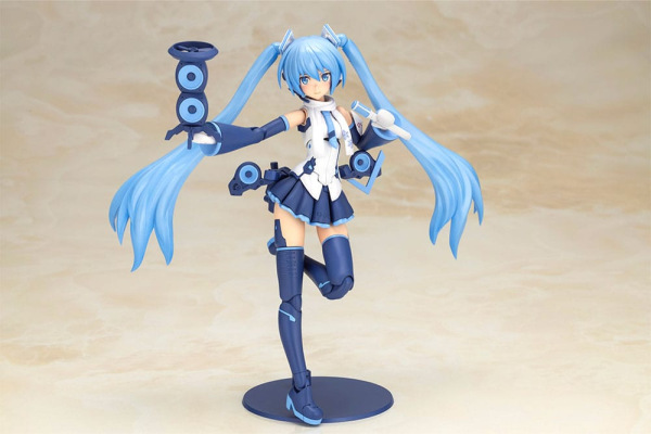 Frame Arms Girl x Hatsune Miku Plastic Model Kit Frame Music Girl Snow Miku Another Color Ver. 15 cm 5