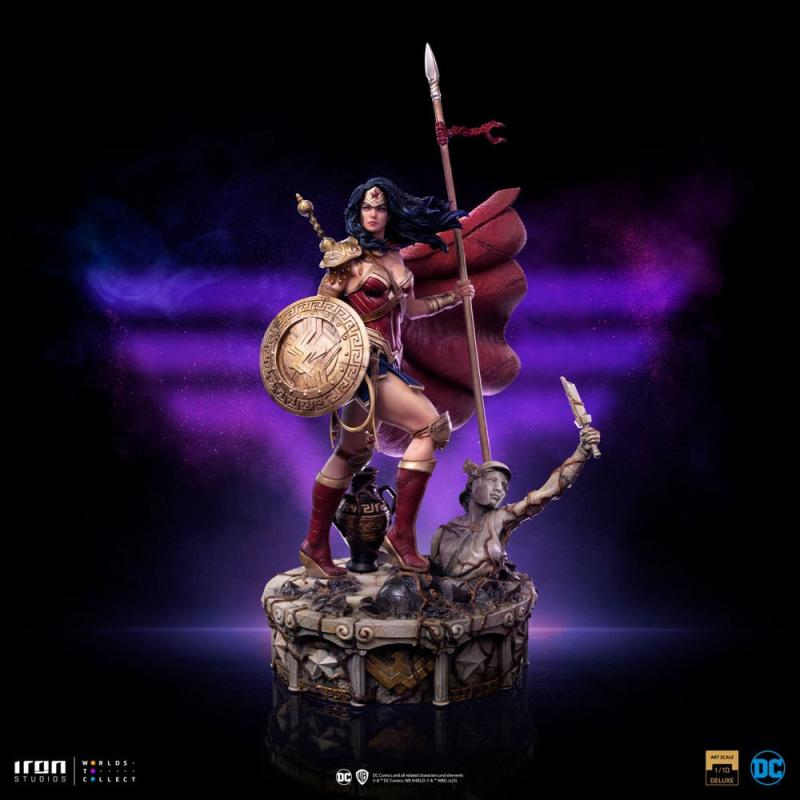 Wonder Woman Unleashed: Wonder Woman 1/10 BDS Art Scale Statue - Iron Studios