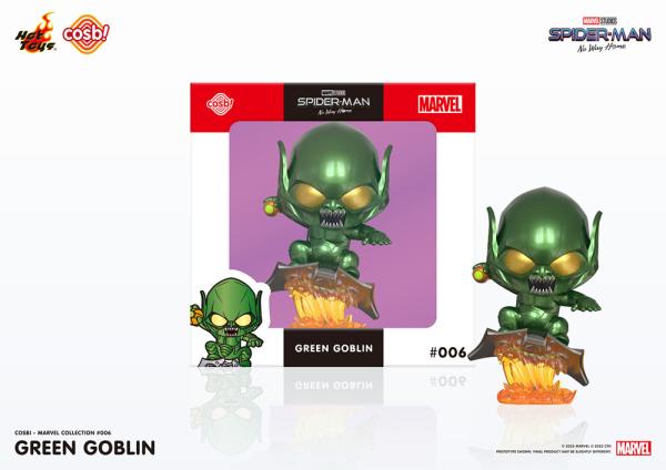 Spider-Man: No Way Home Cosbi Mini Figure Green Goblin 8 cm