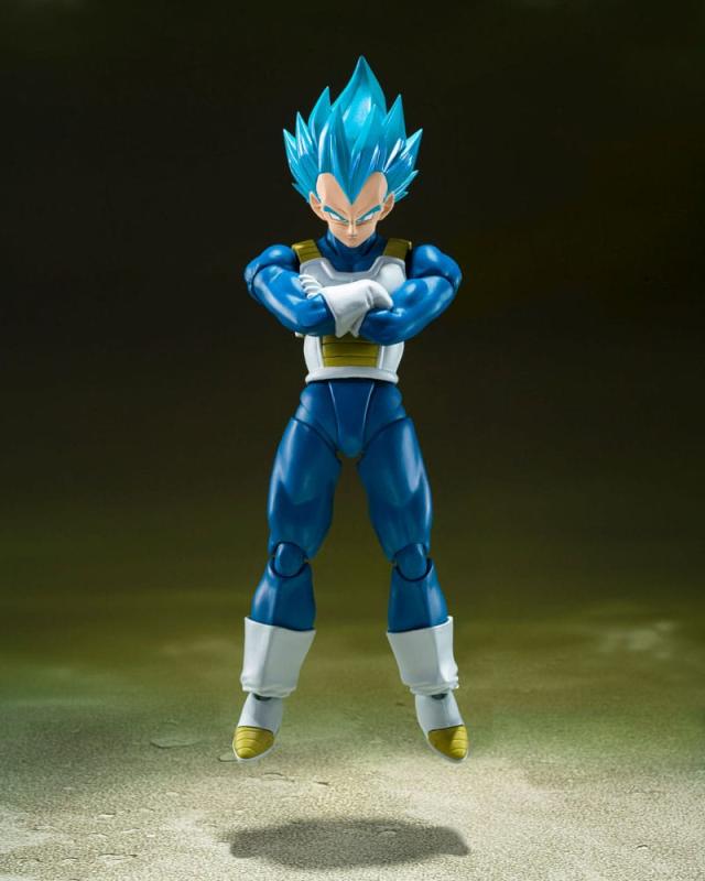 Dragon Ball Super S.H. Figuarts Action Figure Super Saiyan God Super Saiyan Vegeta -Unwavering Saiya