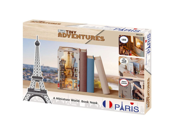 Paris Tiny Adventures Book Nook Mini Diorama 23 cm 10