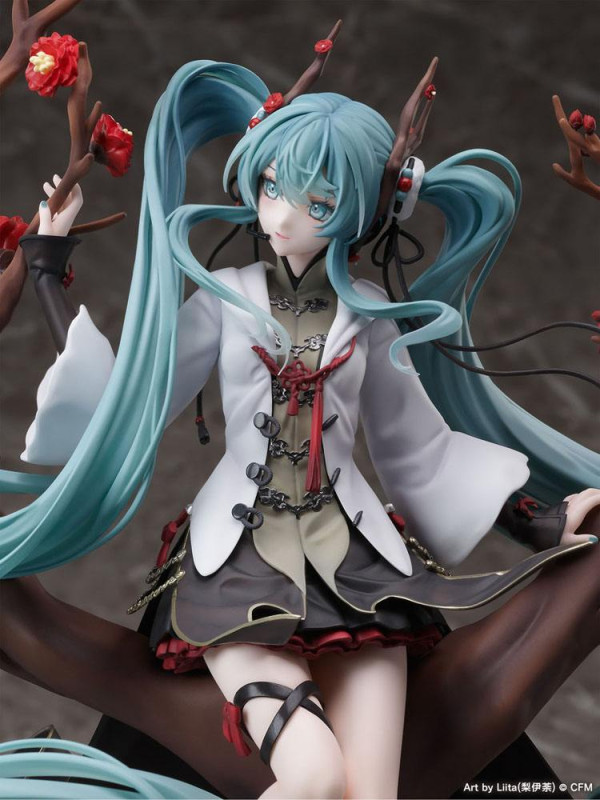Vocaloid PVC Statue 1/7 Hatsune Miku 2022 Chinese New Year Ver. 30 cm 5