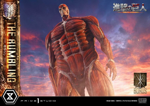 Attack on Titan West Ultimate Diorama Masterline Series Statue The Rumbling Bonus Version 64 cm 3
