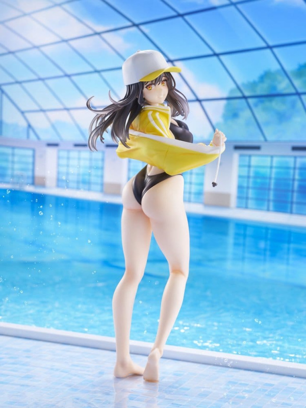 KoiKoi Sakura PVC Figure 1/6 Kyou kara Suieibu Komon no Tama-chan Sensei 27 cm 3