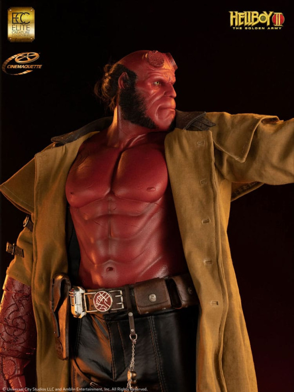 Hellboy II: The Golden Army Elite Creature Line Statue 1/3 Hellboy 86 cm 11