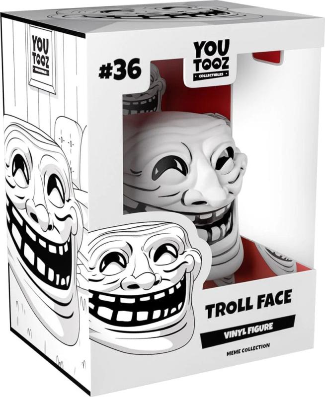 Meme Vinyl Figure Troll Face 7 cm