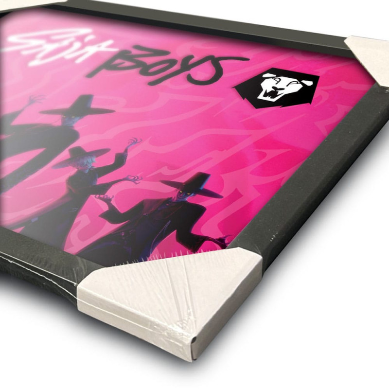 KPop Demon Hunters Collector Print Framed Poster Saja Boys Idol 2