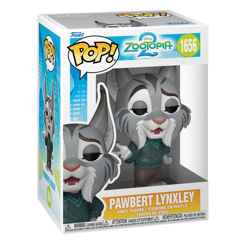 Zootopia 2 POP! Movies Vinyl Figure Pawbert Lynxley 9 cm 1