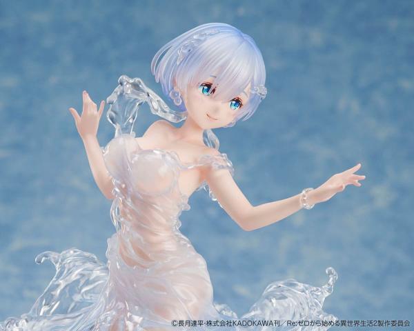 Re:Zero Starting Life in Another World PVC Statue 1/7 Rem Aqua Dress 23 cm