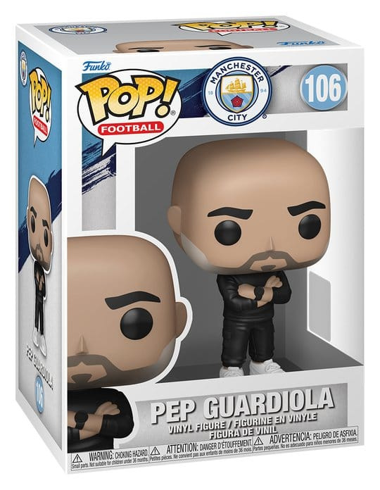 Manchester City F.C. POP! Football Vinyl Figure Pep Guardiola 9 cm 1