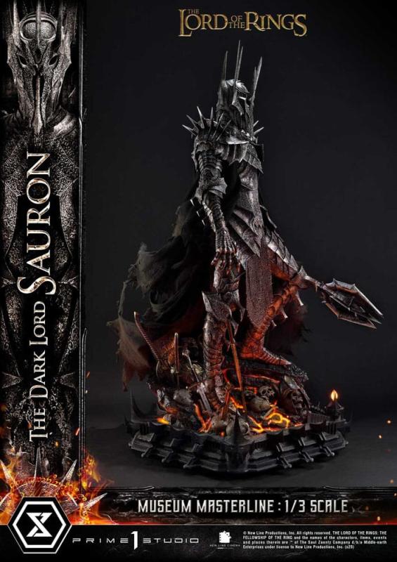 Lord of the Rings Museum Masterline Series Statue 1/3 The Dark Lord Sauron Bonus Version 117 cm 12