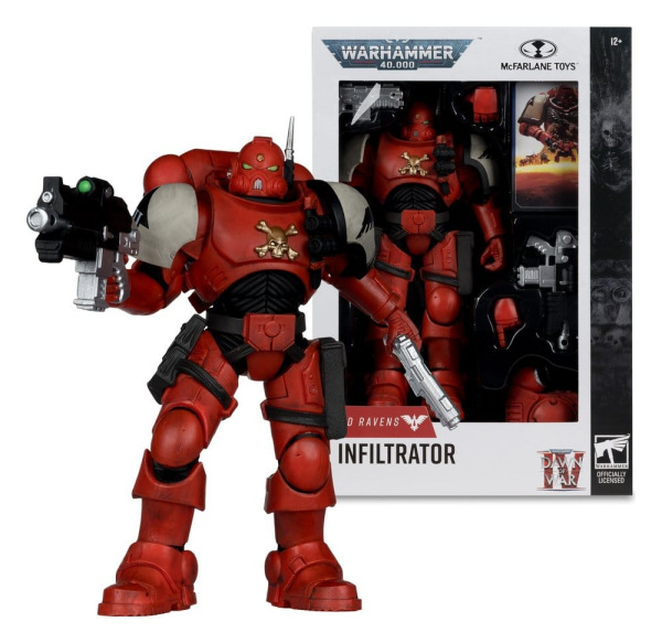 Warhammer 40,000 Action Figure Infiltrator (Blood Ravens ) (Dawn of War 4) 20 cm 3