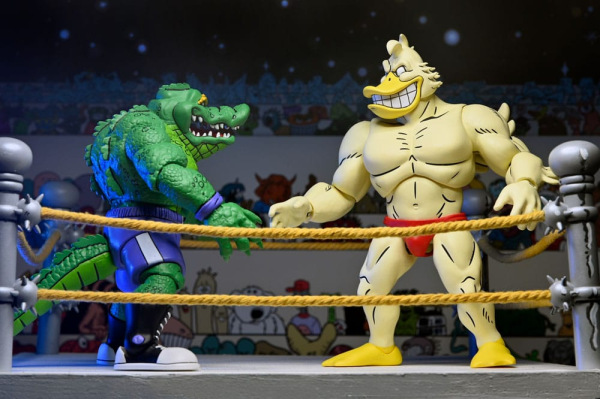 Teenage Mutant Ninja Turtles (Archie Comics) Action Figure Stump Wrestling Ace Duck 18 cm 11