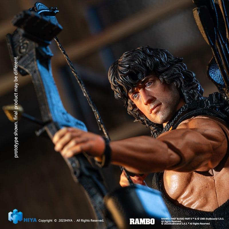 First Blood III: John Rambo 1/12 Exquisite Super Series Action Figure - Hiya Toys