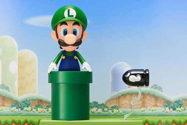 Super Mario Nendoroid Action Figure Luigi 10cm 5