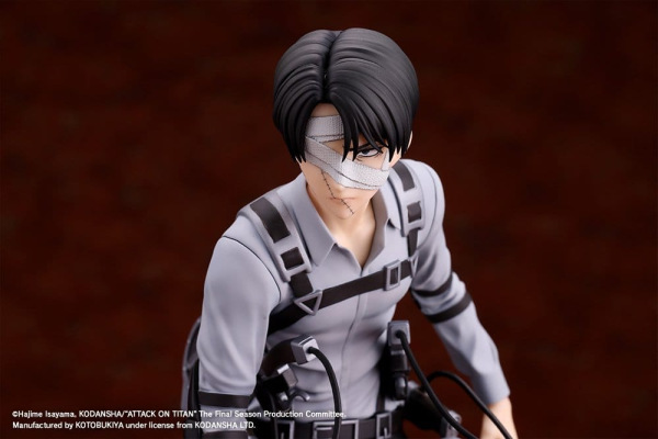 Attack on Titan: The Final Season Oshi Works PVC Figure Levi Ackerman The Final Season Ver. 20 cm 4