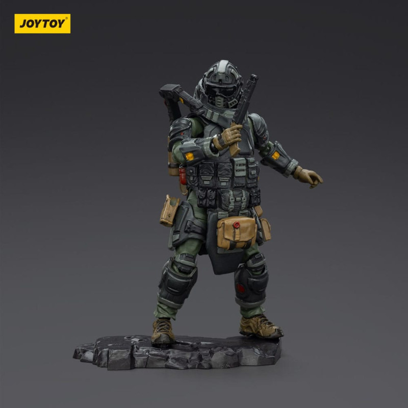 Steel Ride Corps Dark Source Action Figur Assaulter Volok 7 cm 4