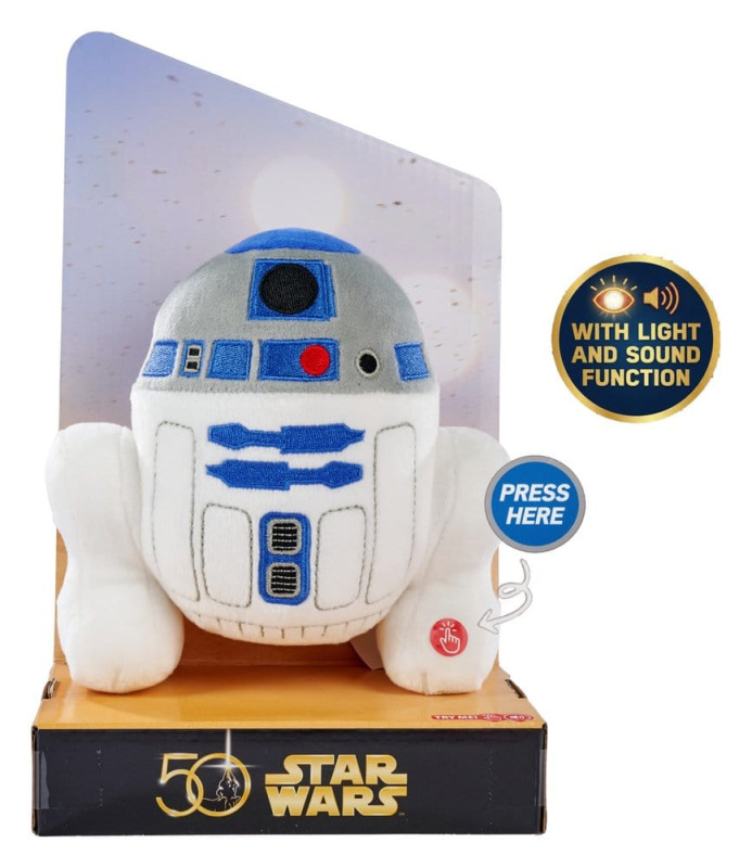 Star Wars 50th Plush Figure R2-D2 16 cm 9