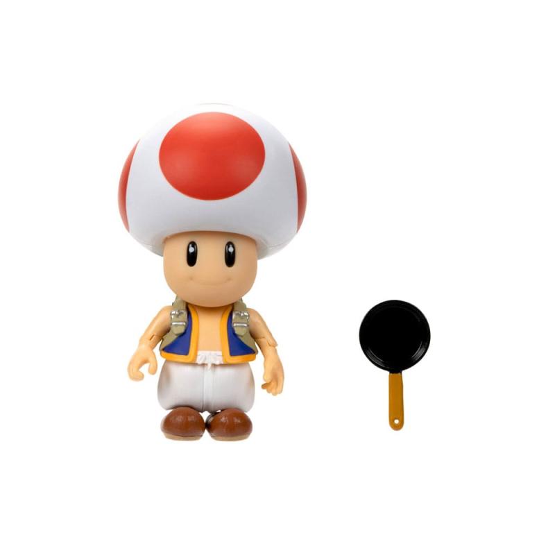 The Super Mario Bros. Movie Action Figure Toad 13 cm
