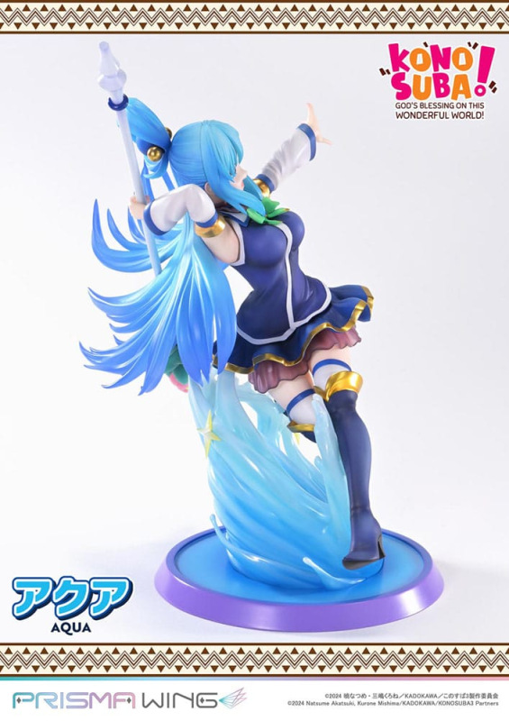Konusuba - God's blessing on this wonderful world! Prisma Wing PVC Statue 1/7 Aqua 24 cm 5